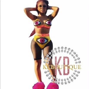 Two piece smoking hot set